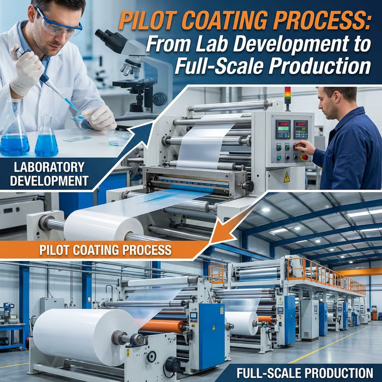 Pilot Coating Fundamentals: from laboratory development to pilot coating to full-scale production